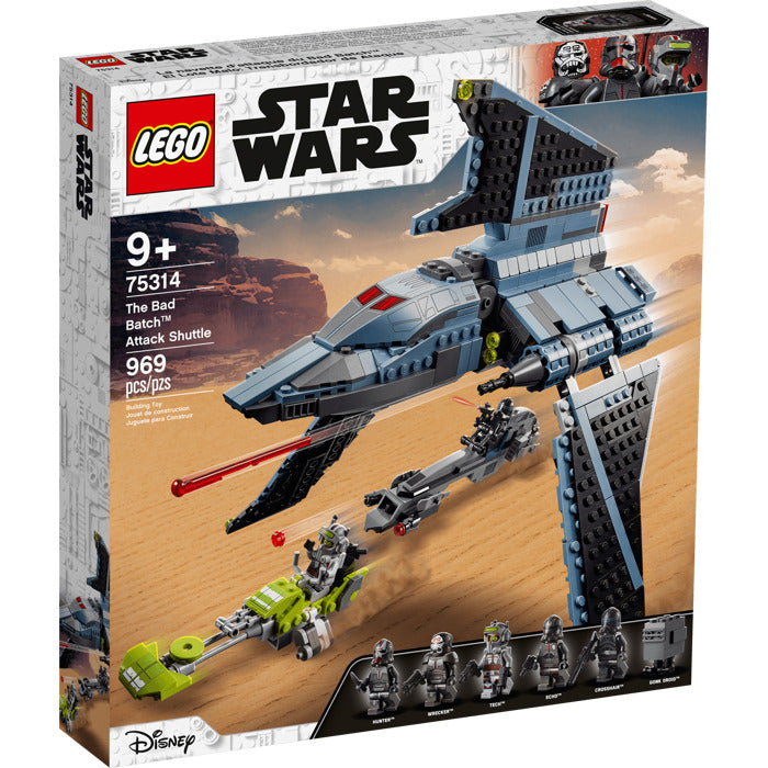 LEGO Star Wars – The Bad Batch Attack Shuttle (Set 75314) (UPC: 673419340762)