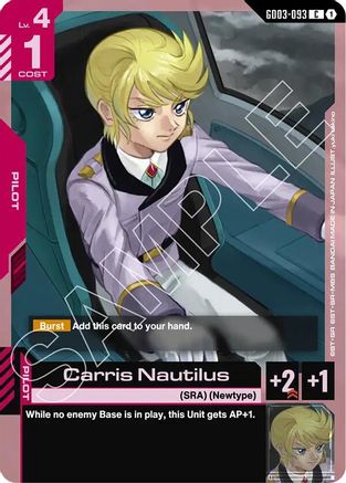 Carris Nautilus (GD03-093) - Steel Requiem-1