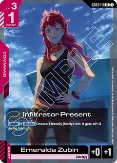 Infiltrator Present (GD03-111) - Steel Requiem-1