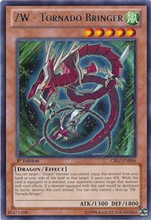 ZW - Tornado Bringer (CBLZ-EN006) - Cosmo Blazer 1st Edition-1