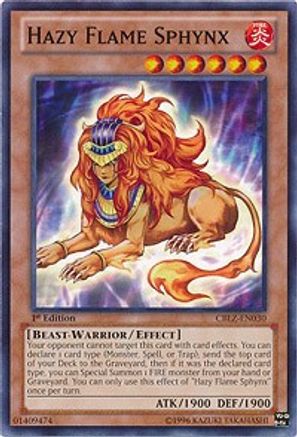 Hazy Flame Sphynx (CBLZ-EN030) - Cosmo Blazer 1st Edition-1