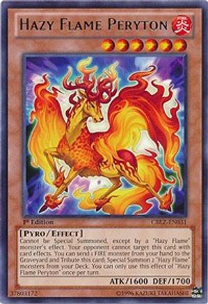Hazy Flame Peryton (CBLZ-EN031) - Cosmo Blazer Unlimited-1