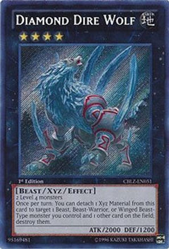 Diamond Dire Wolf (CBLZ-EN051) - Cosmo Blazer 1st Edition-1
