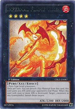 Infernal Flame Vixen (CBLZ-EN087) - Cosmo Blazer 1st Edition-1