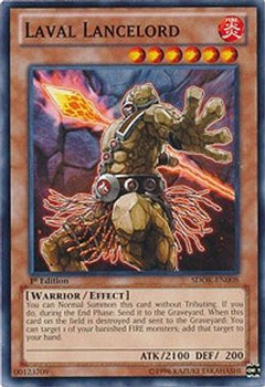 Laval Lancelord (SDOK-EN008) - Structure Deck: Onslaught of the Fire Kings 1st Edition-1