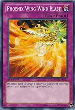Phoenix Wing Wind Blast (SDOK-EN033) - Structure Deck: Onslaught of the Fire Kings 1st Edition-1