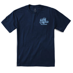Color Bars X Playboy 'High Roller' Tee - Navy-1