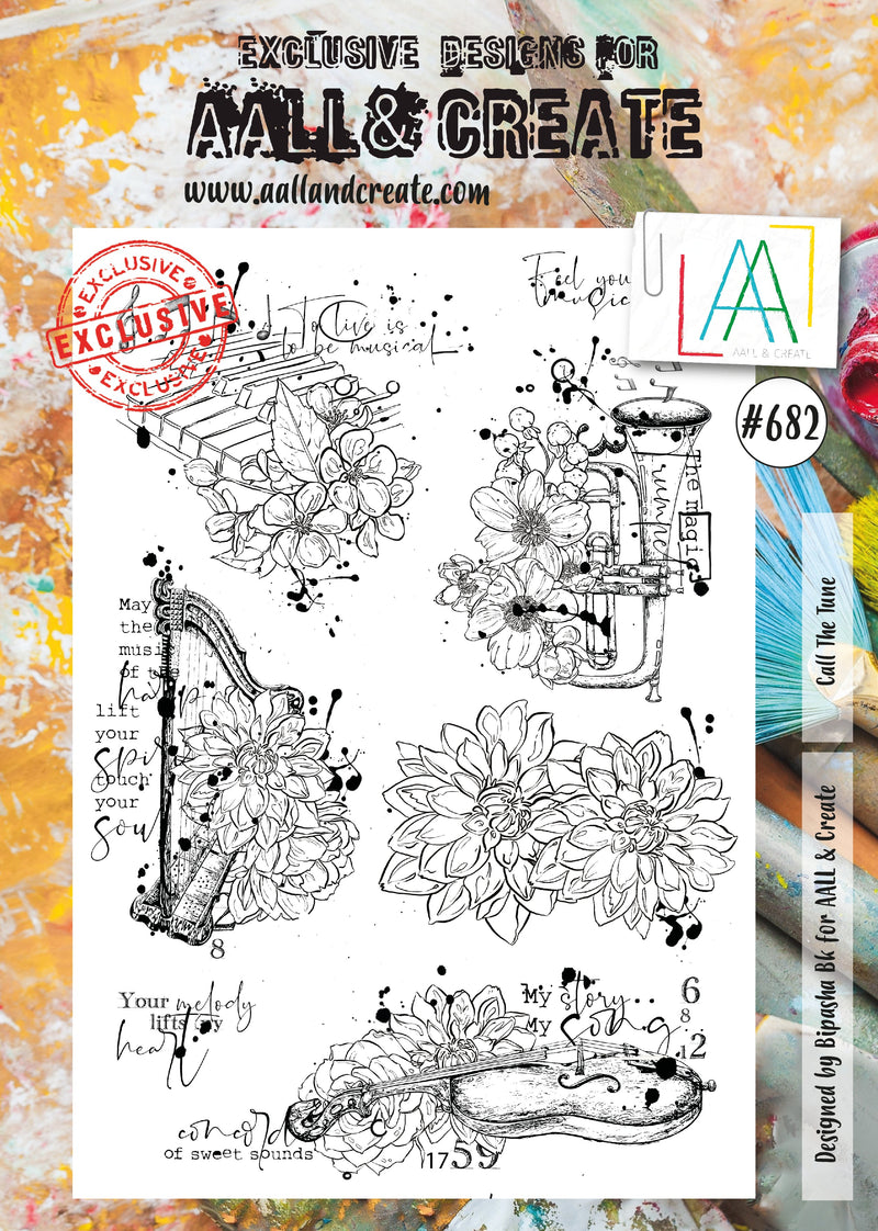 AALL and Create Stamp Set - 682 - Call The Tune-1
