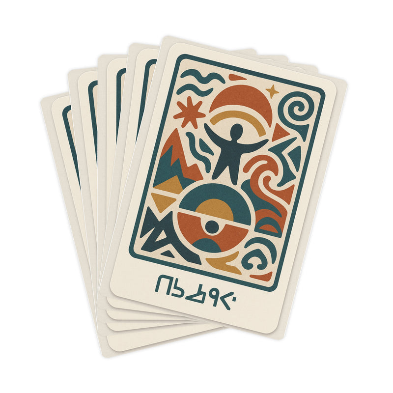 Inuit Design Poker Cards-3