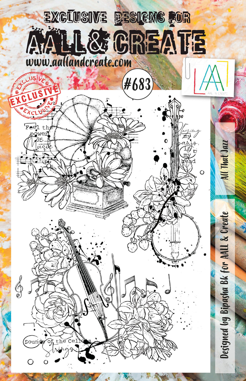 AALL and Create Stamp Set - 683 -  All That Jazz-1