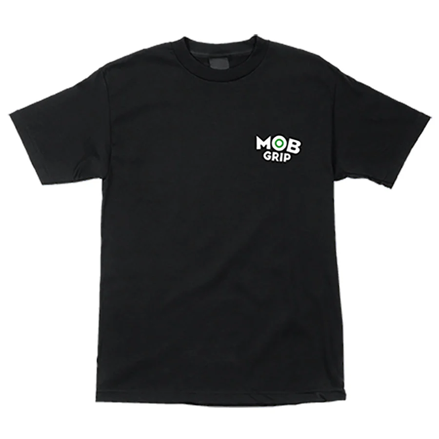 Mob Grip 'Classic Logo' Tee - Black-1