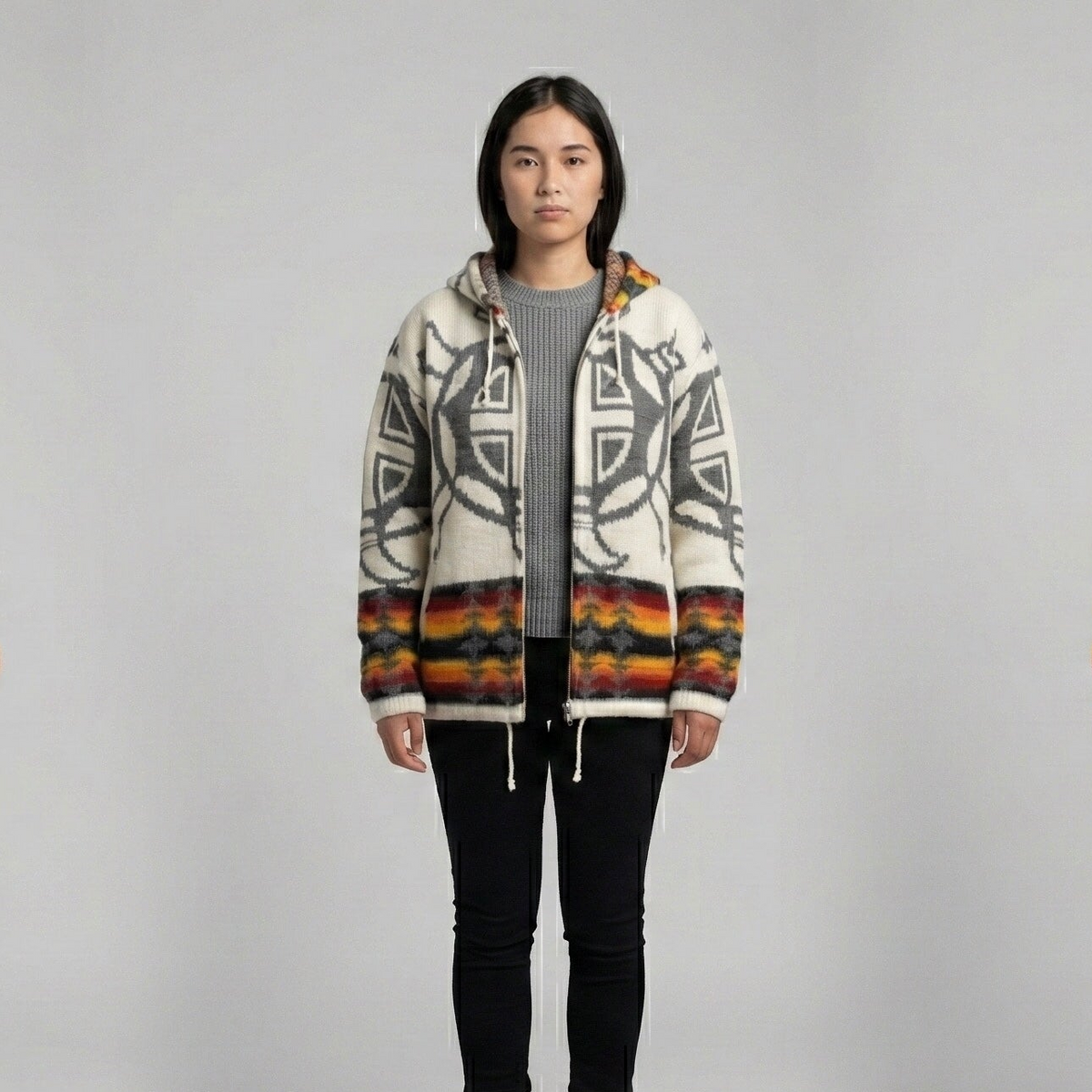 Turtle Unisex Alpaca Sweater-1
