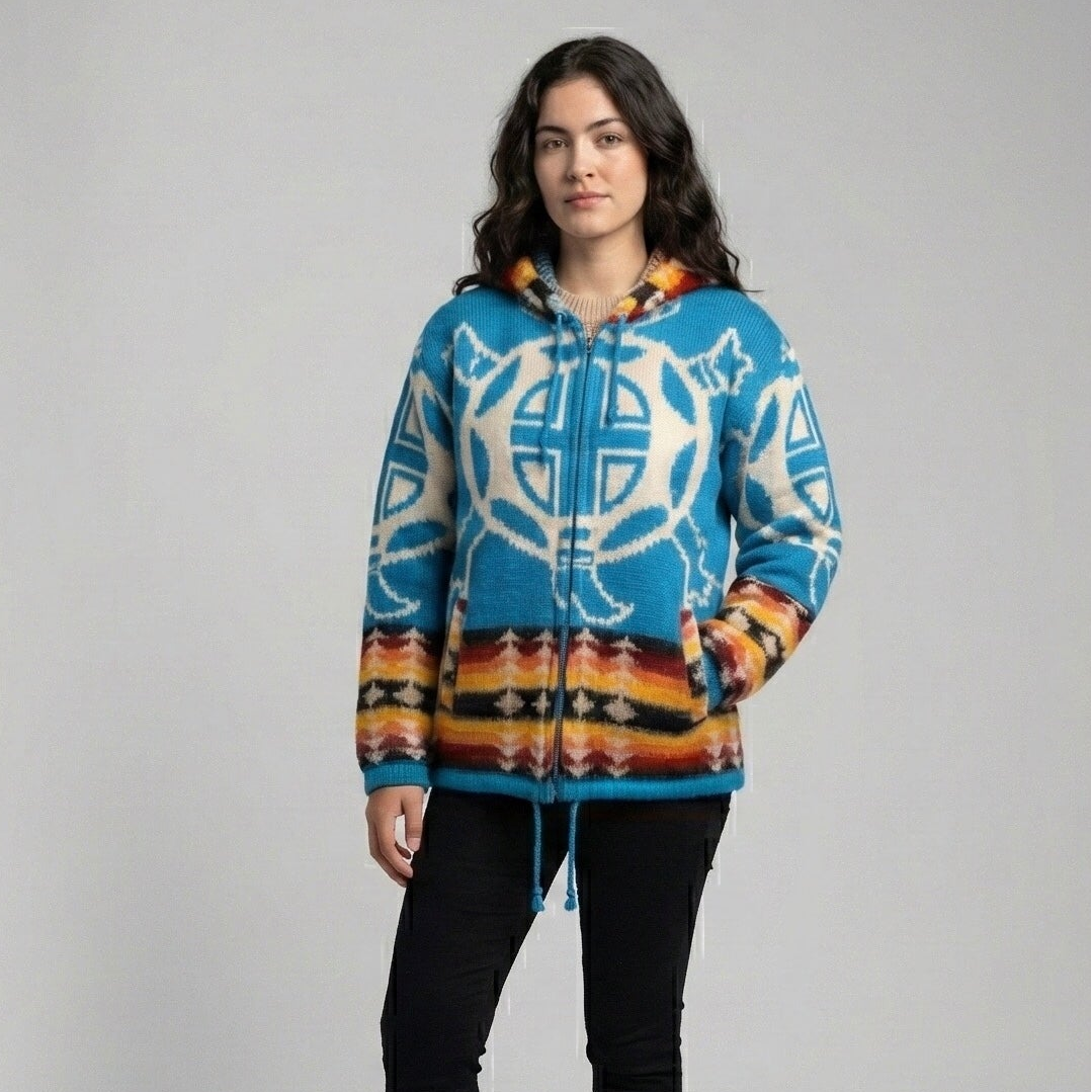 Turtle Unisex Alpaca Sweater-3