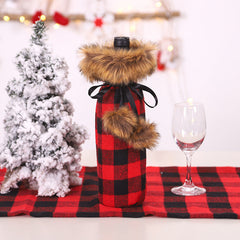 Christmas Decorations Christmas Wine Bottle Socks-73