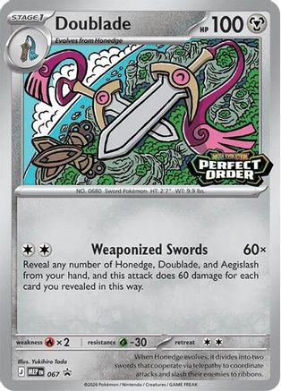 Doublade - 067 67 - ME Mega Evolution Promo-1