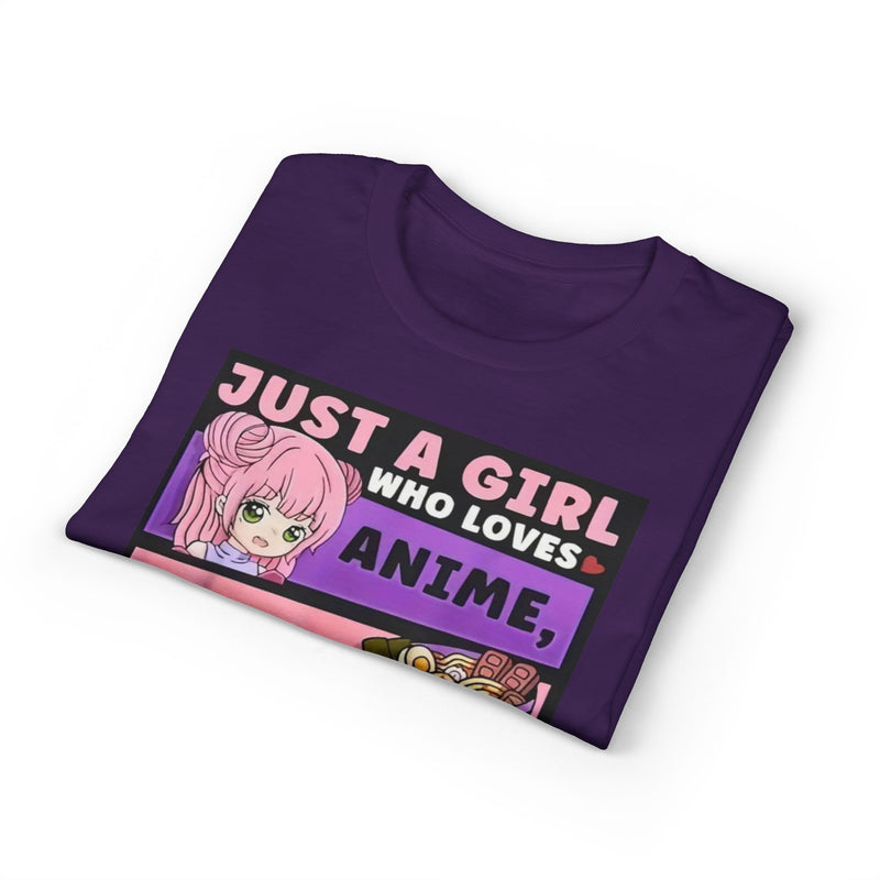 "Just a Girl Who Loves Anime Ramen and Sketching" T-Shirt-52