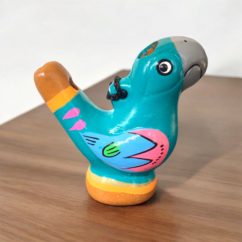Painted Parrot Bird Water Whistle-1
