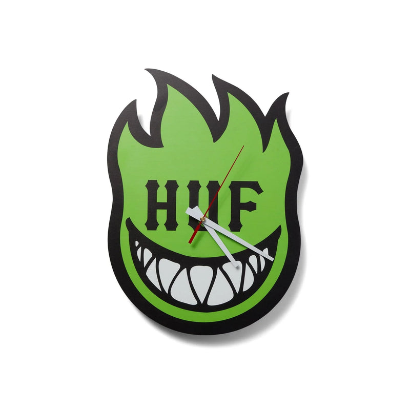 HUF x Spitfire 'Bighead' Clock - HUF Green-1