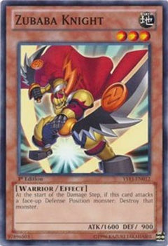 Zubaba Knight (YS13-EN012) - Super Starter: V for Victory 1st Edition-1