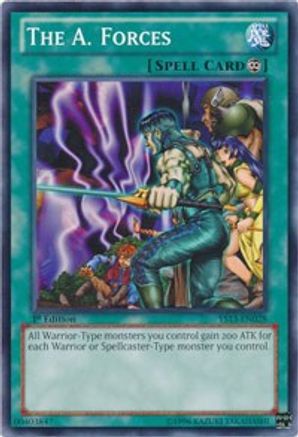 The A. Forces (YS13-EN028) - Super Starter: V for Victory 1st Edition-1