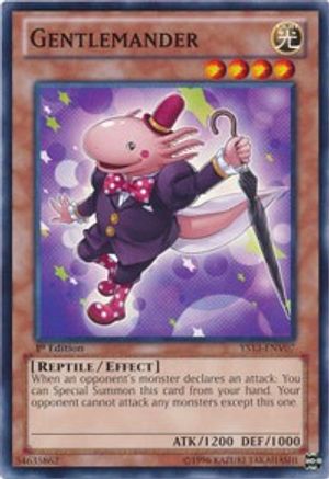 Gentlemander (YS13-ENV07) - Super Starter: V for Victory Power-Up Pack 1st Edition-1