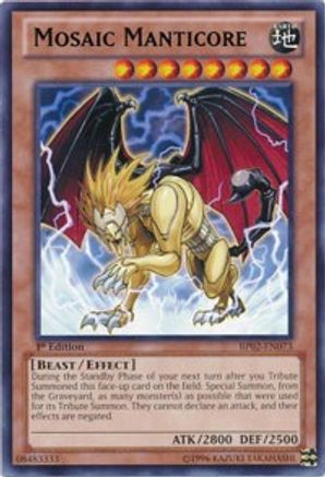 Mosaic Manticore (BP02-EN073) - Battle Pack 2: War of the Giants 1st Edition