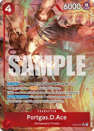 Portgas.D.Ace (007) (Parallel) (ST30-007) - Starter Deck EX: Luffy & Ace Foil-1