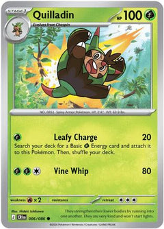 Quilladin 6 - ME04 Chaos Rising Reverse Holofoil-1