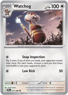 Watchog - 071/086 71 - ME04 Chaos Rising Reverse Holofoil-1