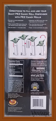 Distributeur PEZ géant Yoda Star Wars en édition limitée-3