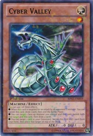 Cyber Valley (Mosaic Rare) (BP02-EN059) - Battle Pack 2: War of the Giants 1st Edition