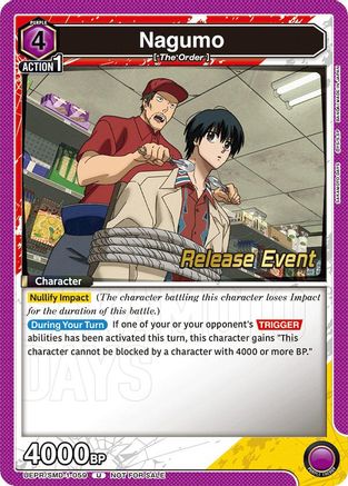 Nagumo (059) (Release Event) (UE19BT/SMD-1-059) - UE19BT SAKAMOTO DAYS Release Event Cards-1