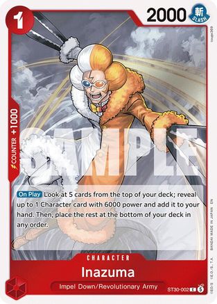 Inazuma (ST30-002) - Starter Deck EX: Luffy & Ace-1