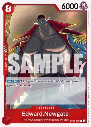 Edward.Newgate (ST30-003) - Starter Deck EX: Luffy & Ace-1