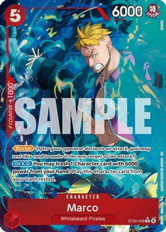 Marco (Full Art) (ST30-008) - Starter Deck EX: Luffy & Ace Foil-1