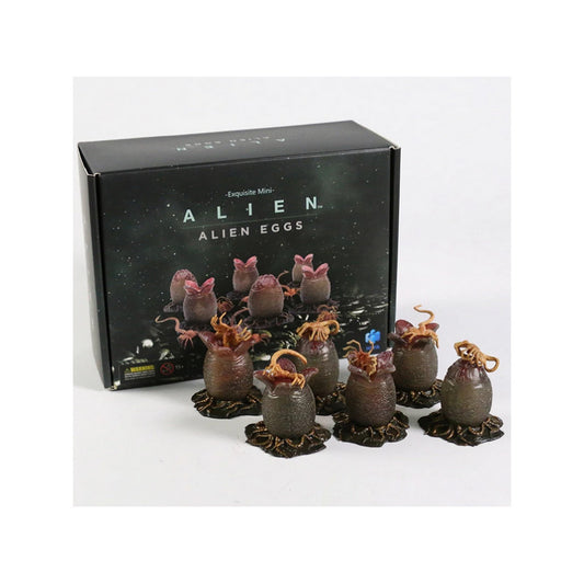 Alien Eggs & Facehugger – 1:18 Scale Action Figure Set Exclusive - 1:18 Scale (UPC: 957534201424)