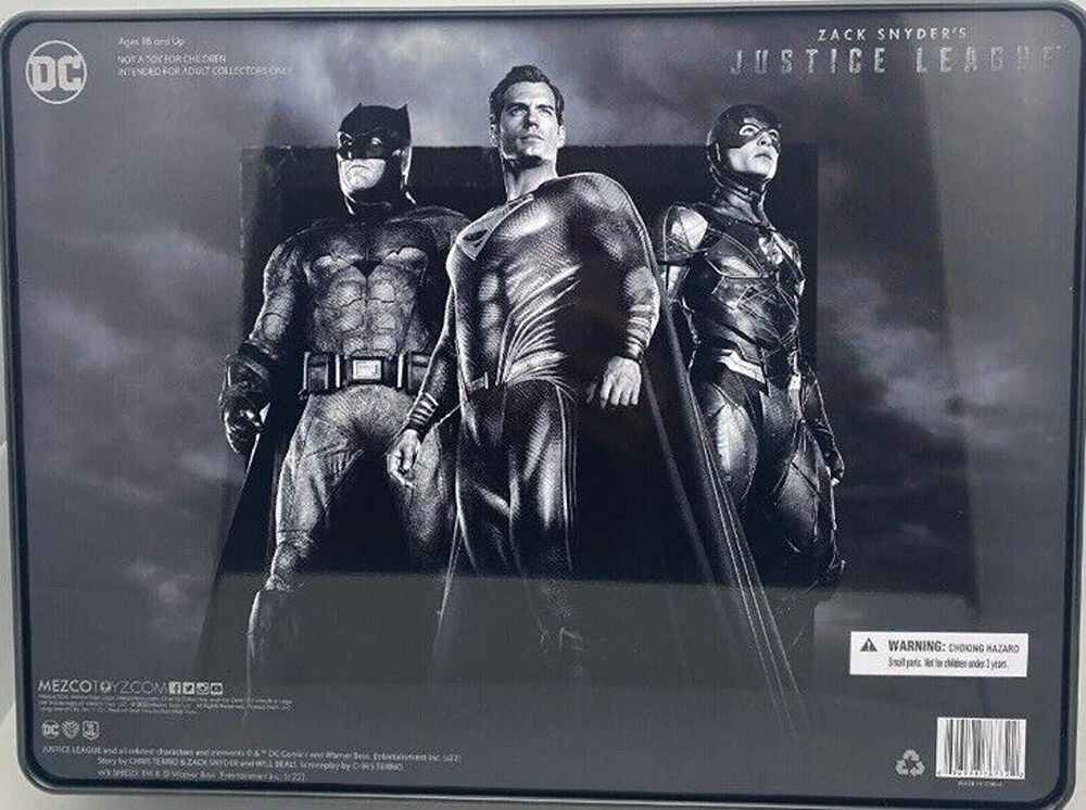 Zack Snyder’s Justice League – ONE:12 Collective Deluxe Steel Boxed Set (UPC: 696198767322)