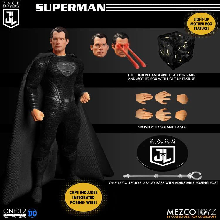 Zack Snyder’s Justice League – ONE:12 Collective Deluxe Steel Boxed Set (UPC: 696198767322)-4