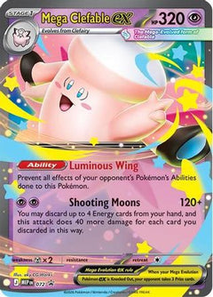 Mega Clefable ex - 072 72 - ME Mega Evolution Promo Holofoil-1