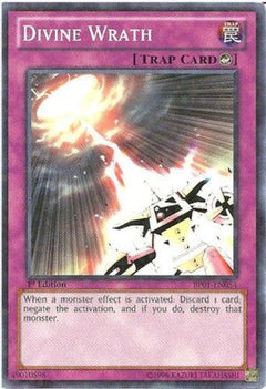 Divine Wrath (Starfoil) (BP01-EN054) - Battle Pack: Epic Dawn Unlimited-1