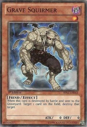Grave Squirmer (Starfoil) (BP01-EN062) - Battle Pack: Epic Dawn Unlimited-1