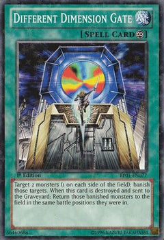 Different Dimension Gate (Starfoil) (BP01-EN077) - Battle Pack: Epic Dawn 1st Edition-1