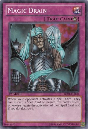 Magic Drain (Starfoil) (BP01-EN090) - Battle Pack: Epic Dawn Unlimited-1