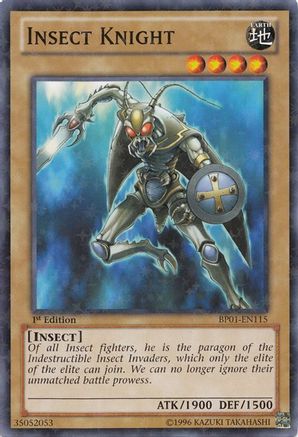 Insect Knight (Starfoil) (BP01-EN115) - Battle Pack: Epic Dawn 1st Edition-1