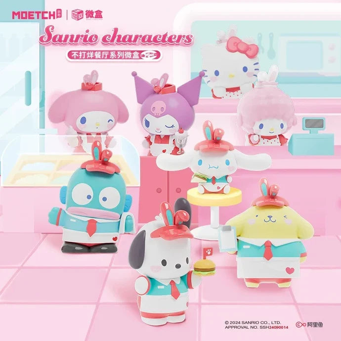 Sanrio 24-Hour Restaurant Series Mini Box Micro Blind Box (1 Random Box)