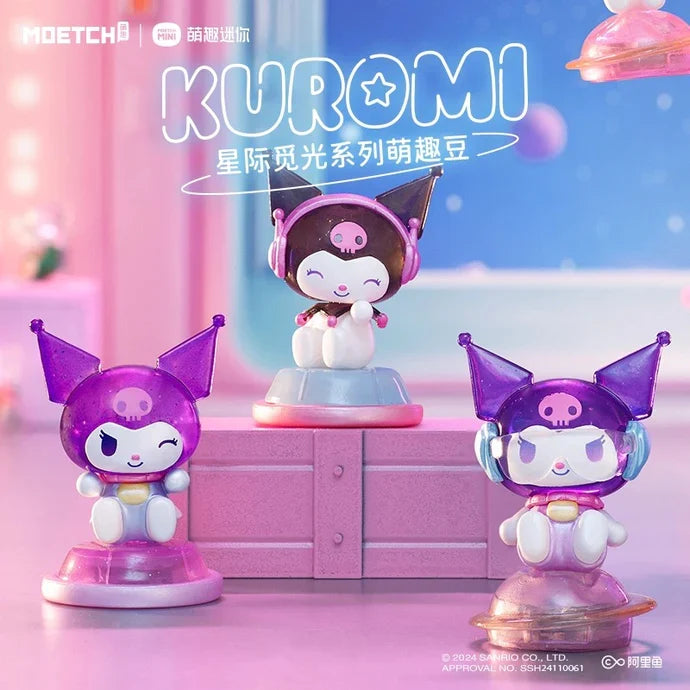 Sanrio Kuromi Galactic Light Hunt Series Moetch Bean Blind Box (1 Random Box)-2