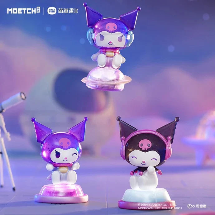 Sanrio Kuromi Galactic Light Hunt Series Moetch Bean Blind Box (1 Random Box)-3