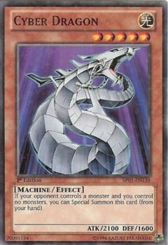 Cyber Dragon (Starfoil) (BP01-EN138) - Battle Pack: Epic Dawn Unlimited-1