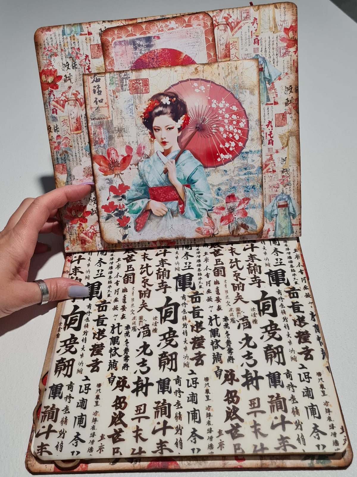 Land Of The Rising Sun Patterns Pad 12"x12" 8/Pkg-14