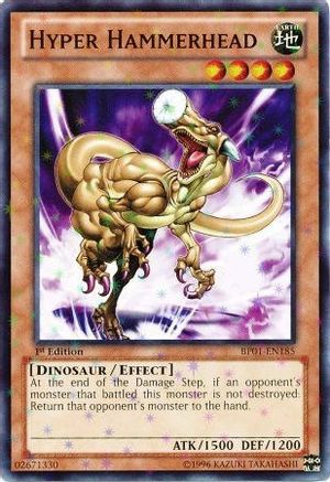 Hyper Hammerhead (Starfoil) (BP01-EN185) - Battle Pack: Epic Dawn 1st Edition-1